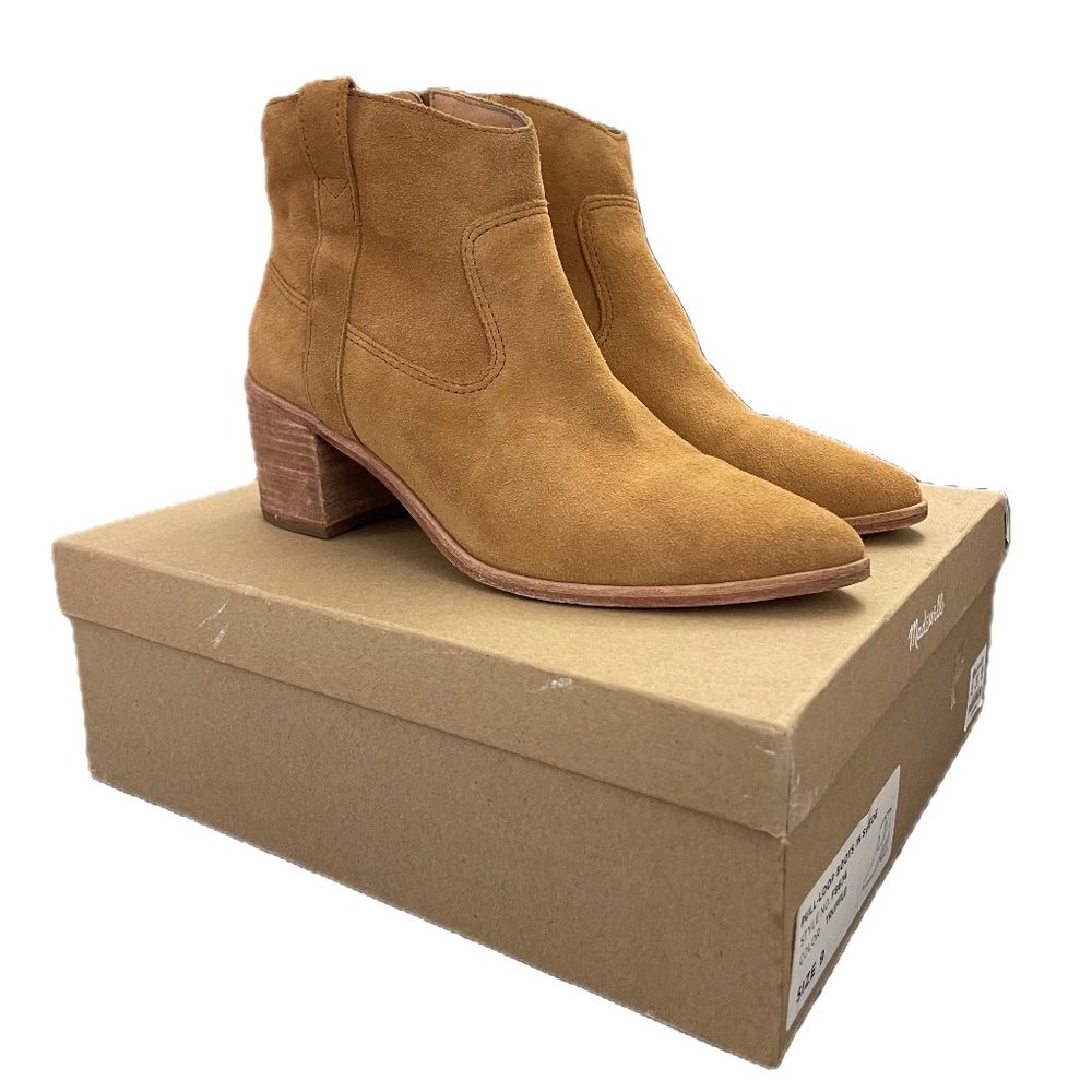 Madewell Pull-Loop Loonies Boots Size 9 US in Suede